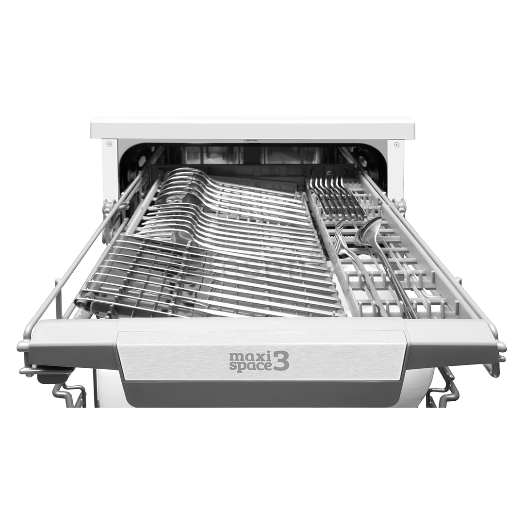 Hansa, 10 place settings, width 44.8 cm, white - Free standing dishwasher