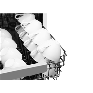 Hansa, 10 place settings, width 44.8 cm, white - Free standing dishwasher
