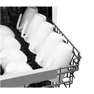 Hansa, 10 place settings, width 44.8 cm, white - Free standing dishwasher