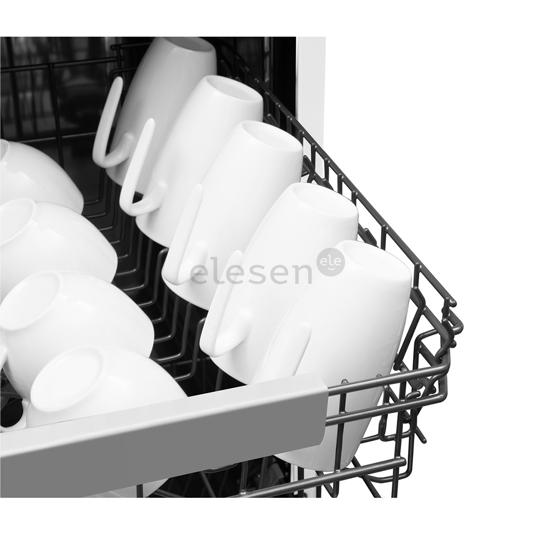 Hansa, 10 place settings, width 44.8 cm, white - Free standing dishwasher