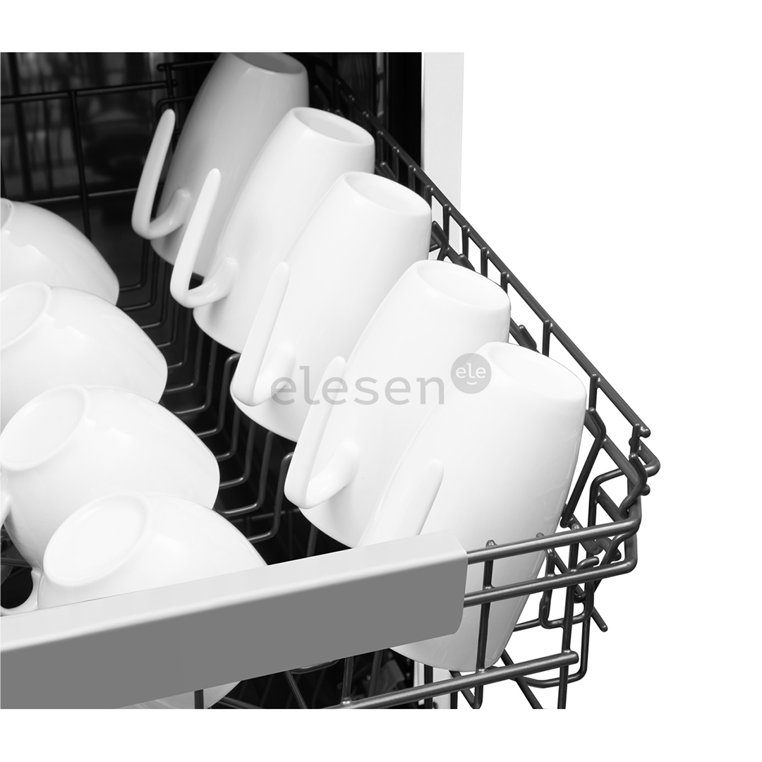 Hansa, 10 place settings, width 44.8 cm, white - Free standing dishwasher