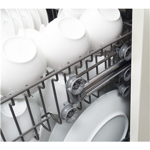 Hansa, 10 place settings, width 44.8 cm, white - Free standing dishwasher