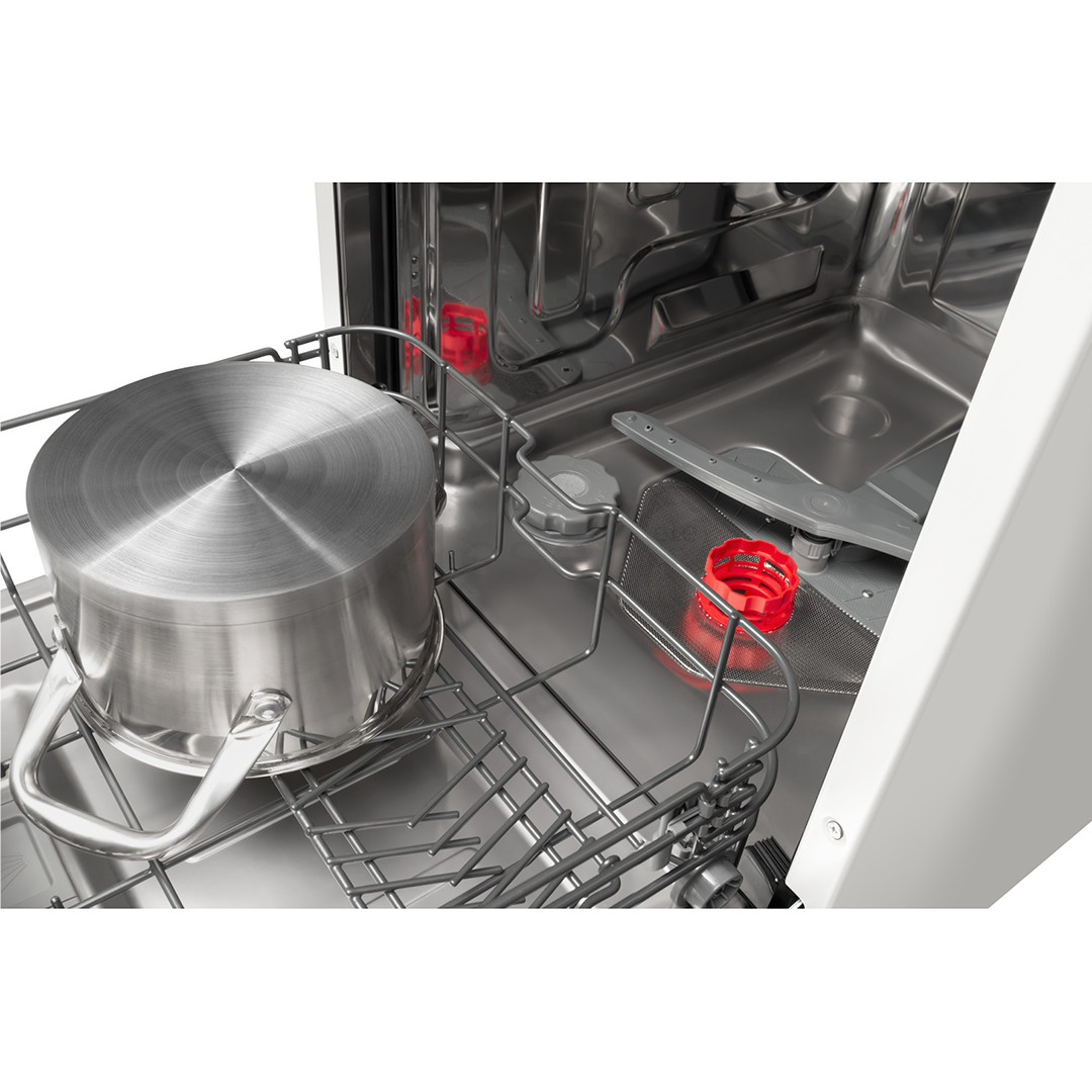 Hansa, 10 place settings, width 44.8 cm, white - Free standing dishwasher