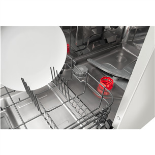 Hansa, 10 place settings, width 44.8 cm, white - Free standing dishwasher