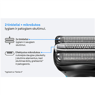 Braun, Series 3 - Shaver head replacement part