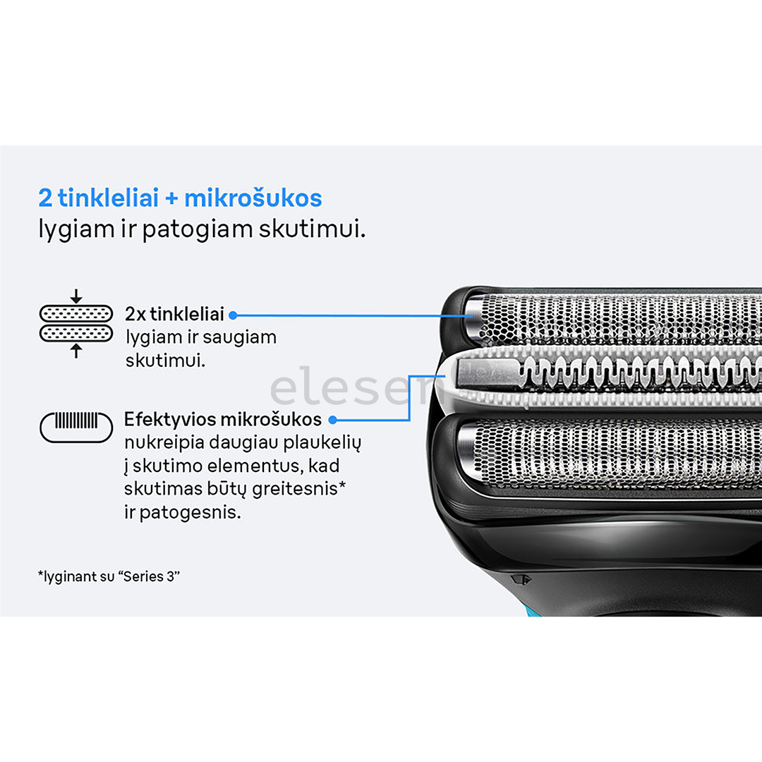 Braun, Series 3 - Shaver head replacement part