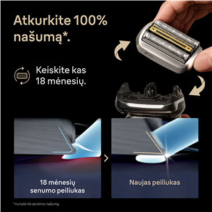 Braun, Series 9 - Shaver head replacement part