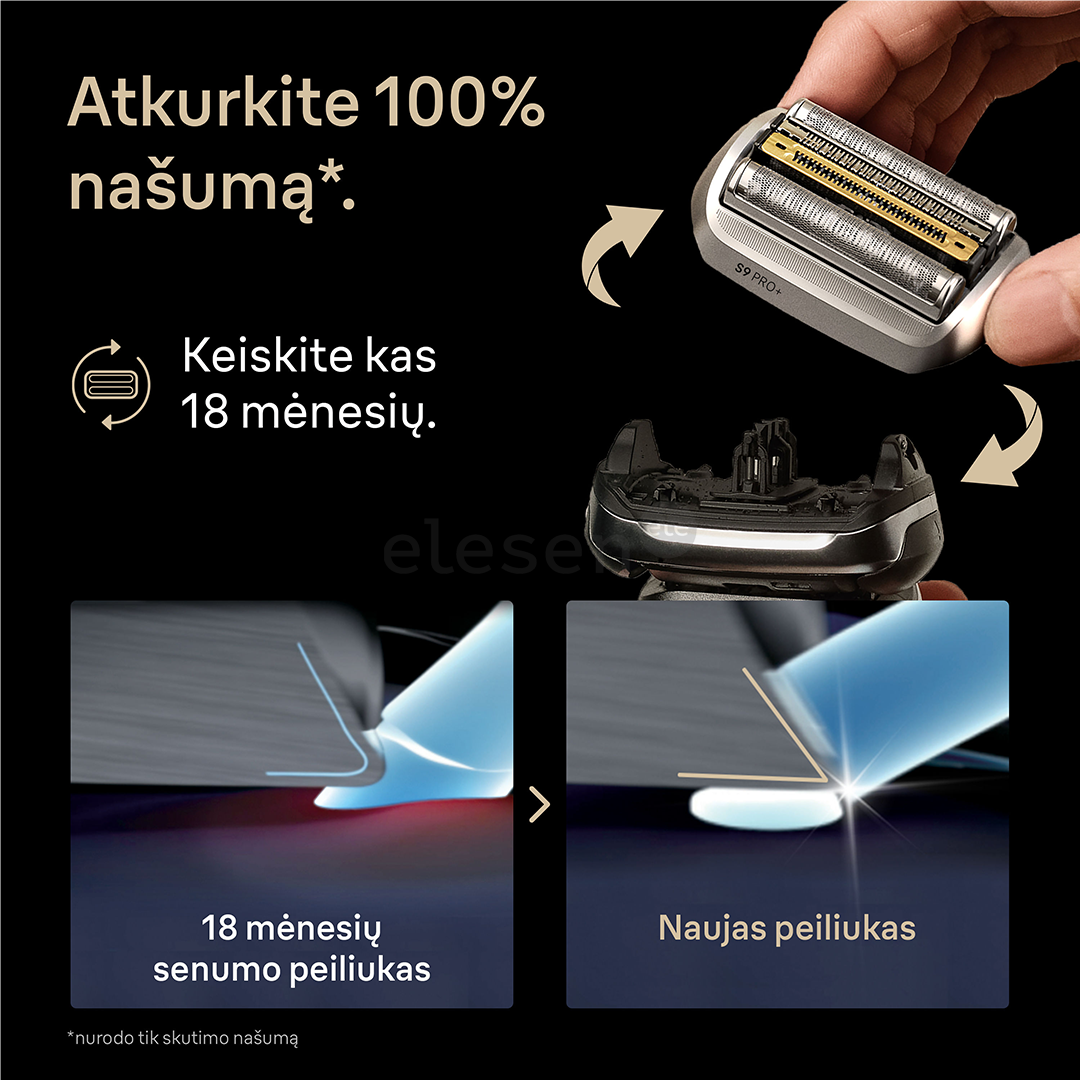 Braun, Series 9 - Shaver head replacement part