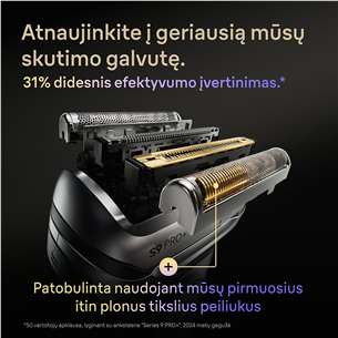 Braun, Series 9 - Shaver head replacement part