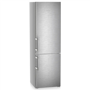 Liebherr Prime BioFresh NoFrost, 362 L, aukštis 202 cm, sidabro spalvos - Šaldytuvas