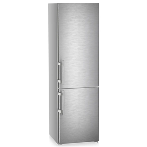 Liebherr Prime BioFresh NoFrost, 362 L, aukštis 202 cm, sidabro spalvos - Šaldytuvas