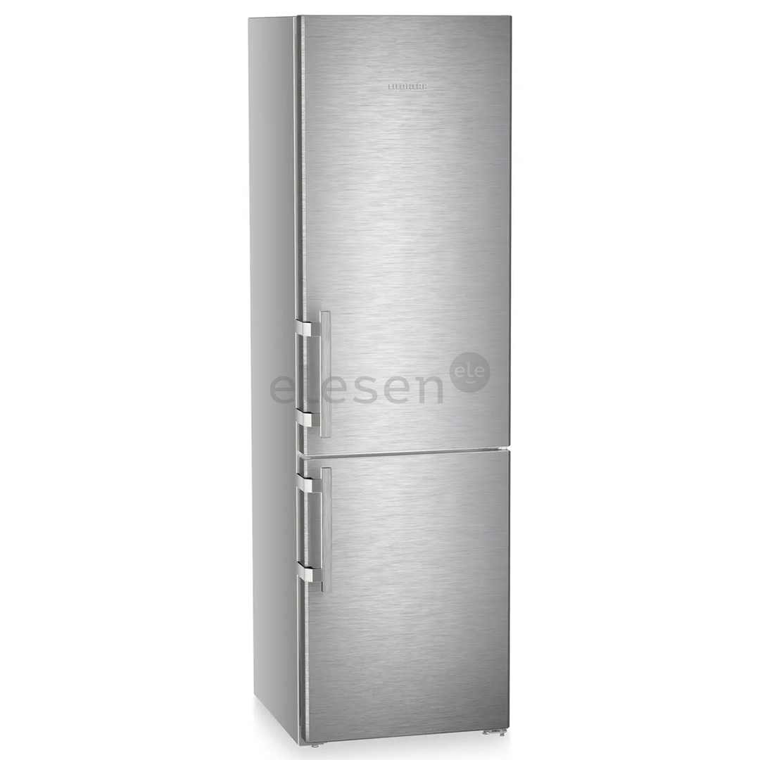 Liebherr Prime BioFresh NoFrost, 362 L, aukštis 202 cm, sidabro spalvos - Šaldytuvas