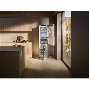 Liebherr Prime BioFresh NoFrost, 362 L, aukštis 202 cm, sidabro spalvos - Šaldytuvas