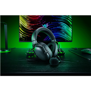 Razer Blackshark V3, juodos - Belaidės ausinės