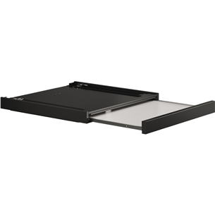 Asko, black - Stacking kit with pull-out shelf HS60G