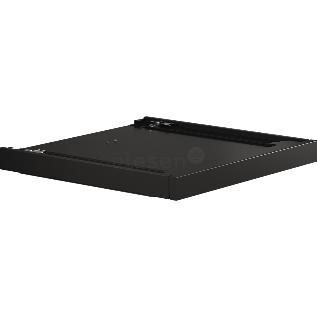 Asko, juodas - Sujungimo rėmas su ištraukiama lentyna