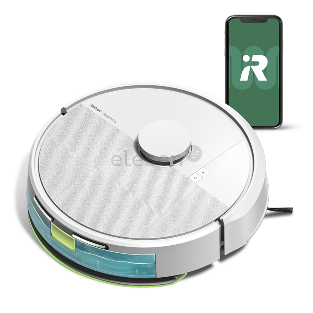 iRobot Roomba® 105 Combo, сухая и влажная уборка, белый - Робот-пылесос