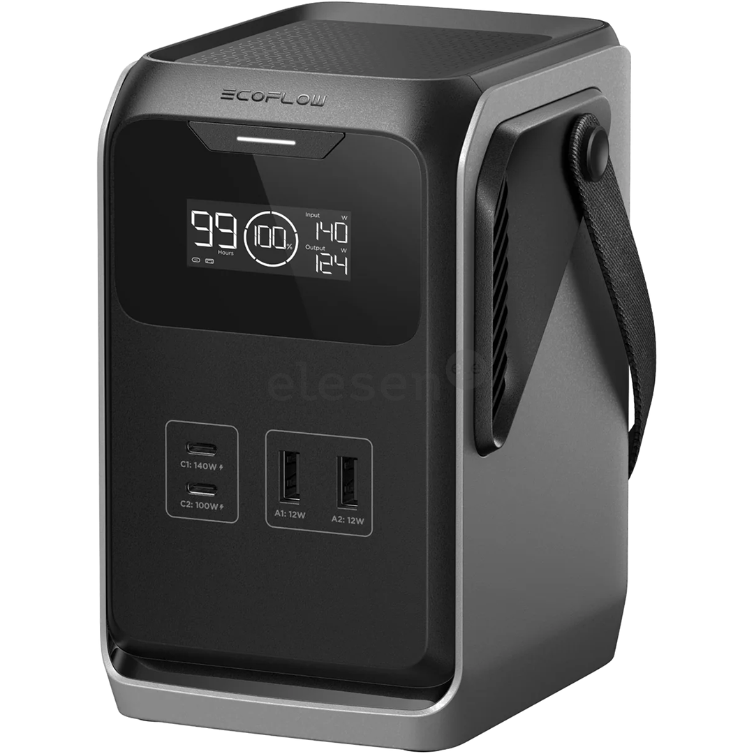 EcoFlow TRAIL 200 DC, черный/серый - Аккумуляторная станция