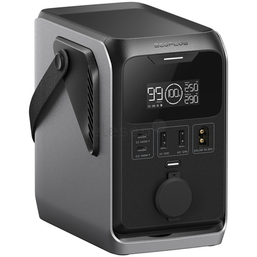 EcoFlow TRAIL 300 DC, черный/серый - Аккумуляторная станция