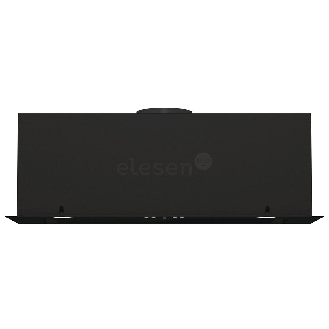 Hisense, 660 m³/val., plotis 80 cm, juodas - Įmontuojamas gartraukis