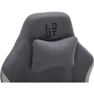 L33T Neolite, Fabric, dark grey - Gaming chair