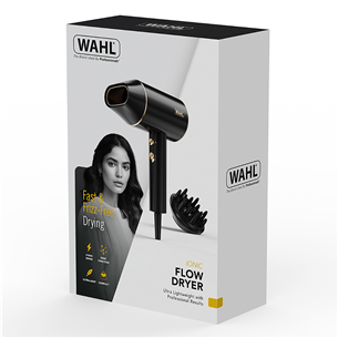 Wahl Ionic Flow, 2100 W, black - Hair dryer