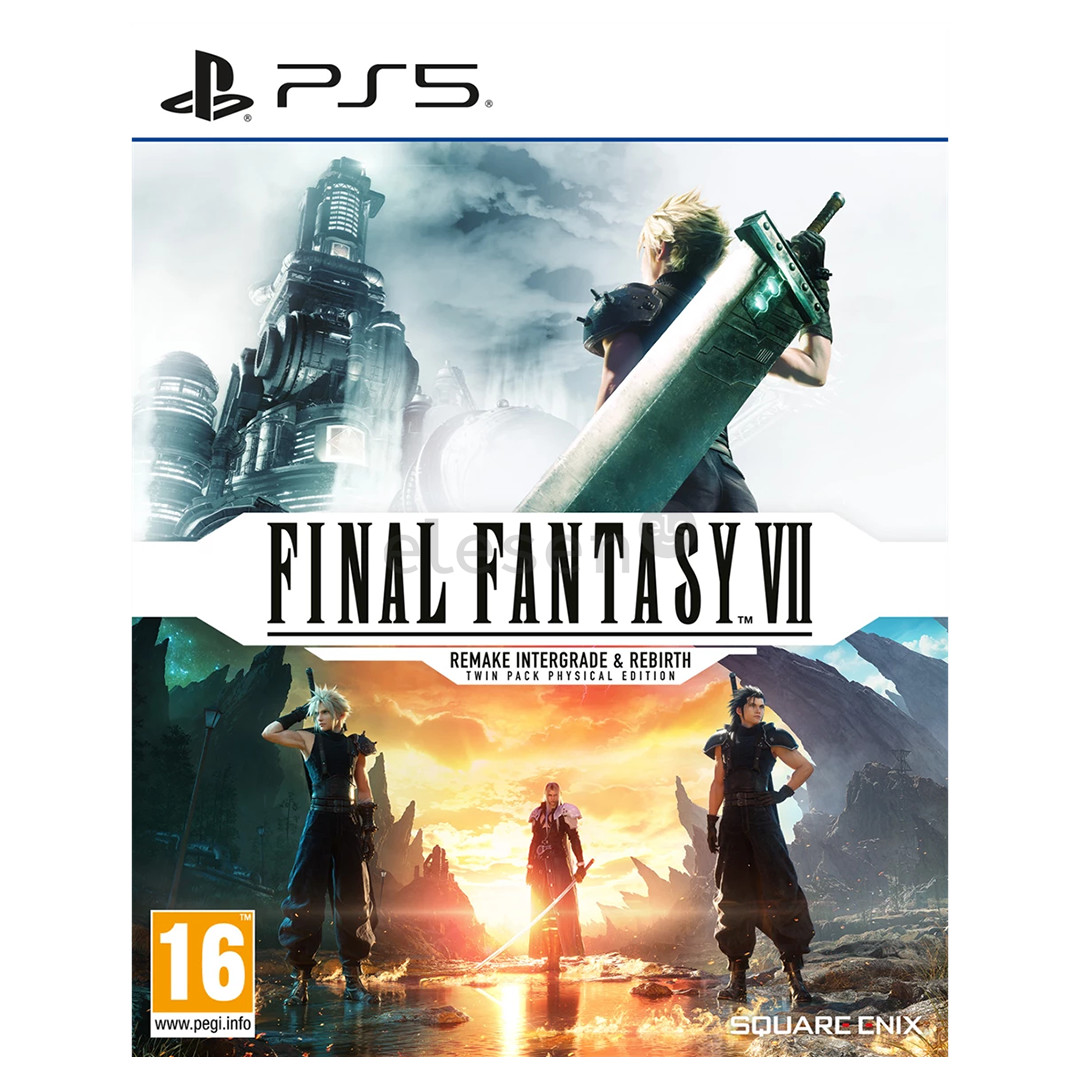 Final Fantasy VII Remake Integrade and Rebirth Pack, PlayStation 5 - Game