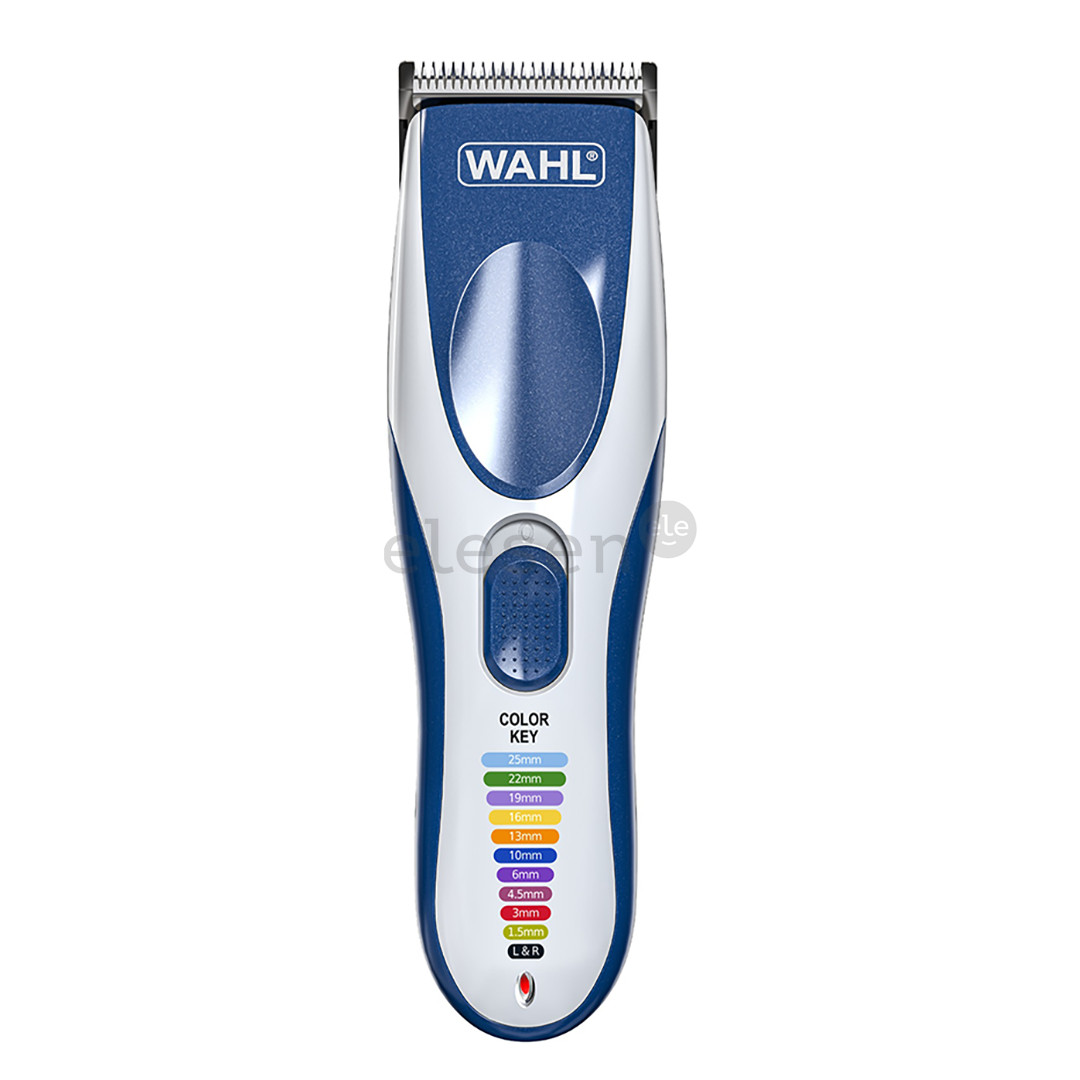 Wahl Color Pro Cordless, balta/mėlyna - Plaukų kirpimo mašinėlė