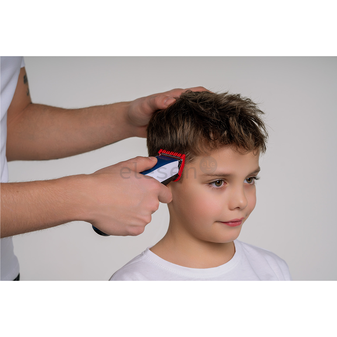 Wahl Color Pro Cordless, balta/mėlyna - Plaukų kirpimo mašinėlė