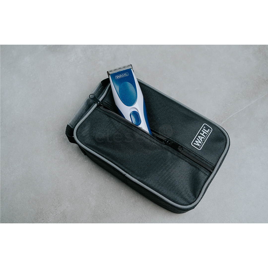 Wahl Color Pro Cordless, balta/mėlyna - Plaukų kirpimo mašinėlė