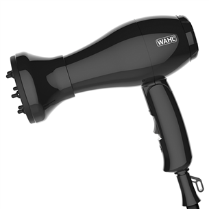 Wahl, 1000 W, black - Travel hair dryer