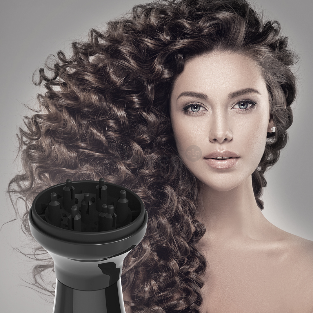 Wahl, 1000 W, black - Travel hair dryer