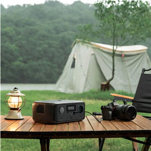 EcoFlow RIVER 3 UPS, 245Wh, juodas - Maitinimo šaltinis