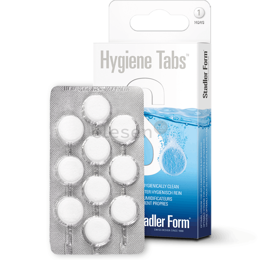 Stadler Form Hygiene Tabs, 10 шт. - Таблетки для увлажнителей и очистителей воздуха