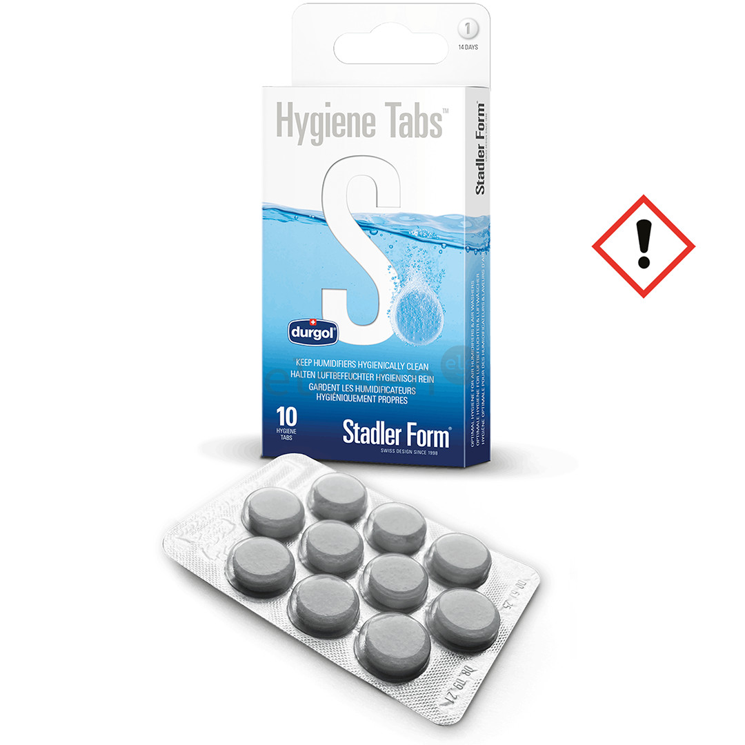 Stadler Form Hygiene Tabs, 10 шт. - Таблетки для увлажнителей и очистителей воздуха