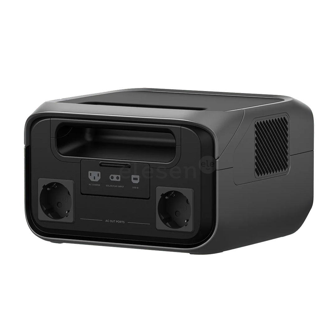 EcoFlow RIVER 3 plus, 286Wh, juodas - Maitinimo šaltinis