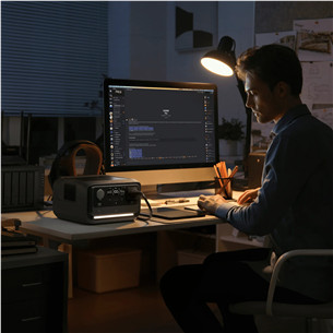 EcoFlow RIVER 3 plus, 286Wh, juodas - Maitinimo šaltinis