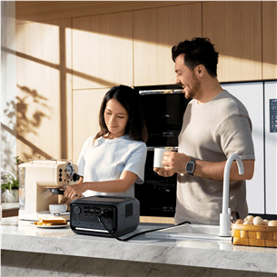 EcoFlow RIVER 3 plus, 286Wh, juodas - Maitinimo šaltinis