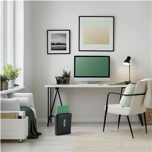 Hama Classic S61, 8 l, black - Shredder