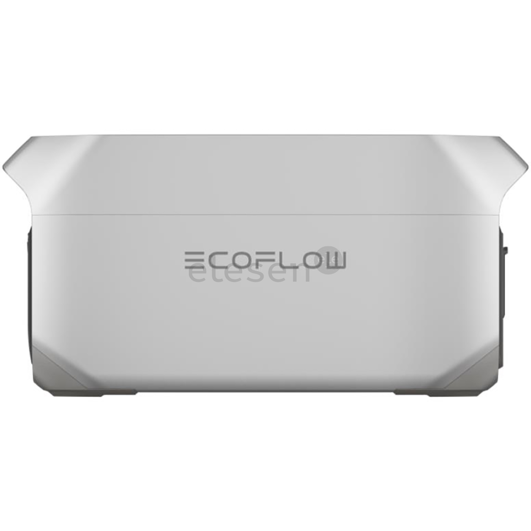 EcoFlow DELTA 3 Smart Extra Battery, 1024 Wh, pilka - Atsarginė baterija maitinimo šaltiniui