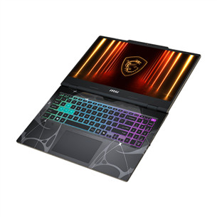MSI Cyborg 15 B13W, 15,6'', 144 Hz, i5, 16 GB, 512 GB, RTX 5050, ENG, translucent black - Notebook