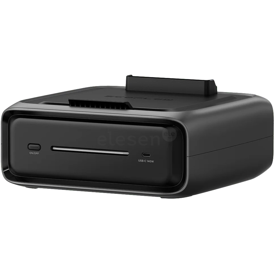 EcoFlow RIVER 3 Plus EB300 Smart Extra Battery, 286 Wh, juoda - Atsarginė baterija maitinimo šaltiniui