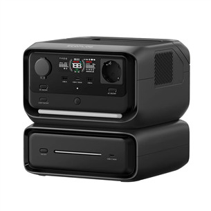 EcoFlow River 3 Max, 572 Wh, juodas/pilkas - Maitinimo šaltinis