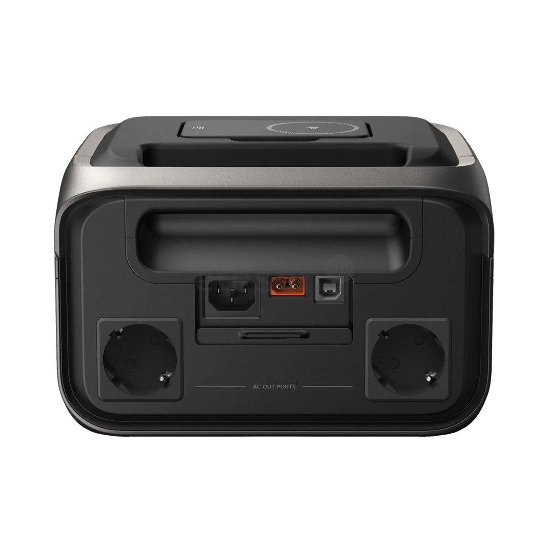 Ecoflow River 3 Max Plus Wireless, 858 Wh, juodas/pilkas - Maitinimo šaltinis