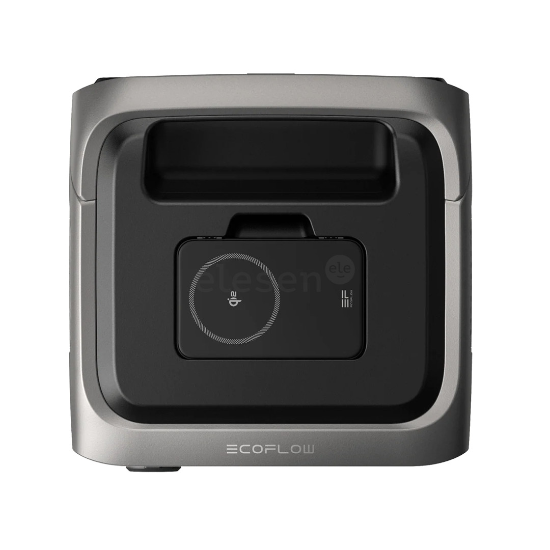 Ecoflow River 3 Max Plus Wireless, 858 Wh, juodas/pilkas - Maitinimo šaltinis