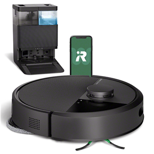 iRobot Roomba® Plus 405 Combo, сухая и влажная уборка, черный - Робот-пылесос G185040/405+B