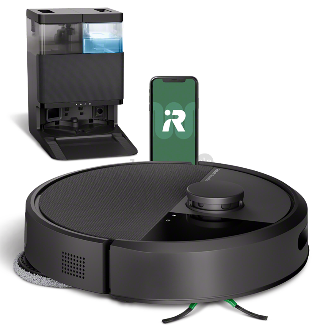 iRobot Roomba® Plus 405 Combo, сухая и влажная уборка, черный - Робот-пылесос