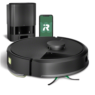 iRobot Roomba® 105 Combo+, сухая и влажная уборка, черный - Робот-пылесос Y351040/105+B