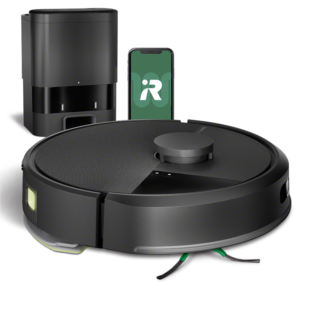 iRobot Roomba® 105 Combo+, сухая и влажная уборка, черный - Робот-пылесос