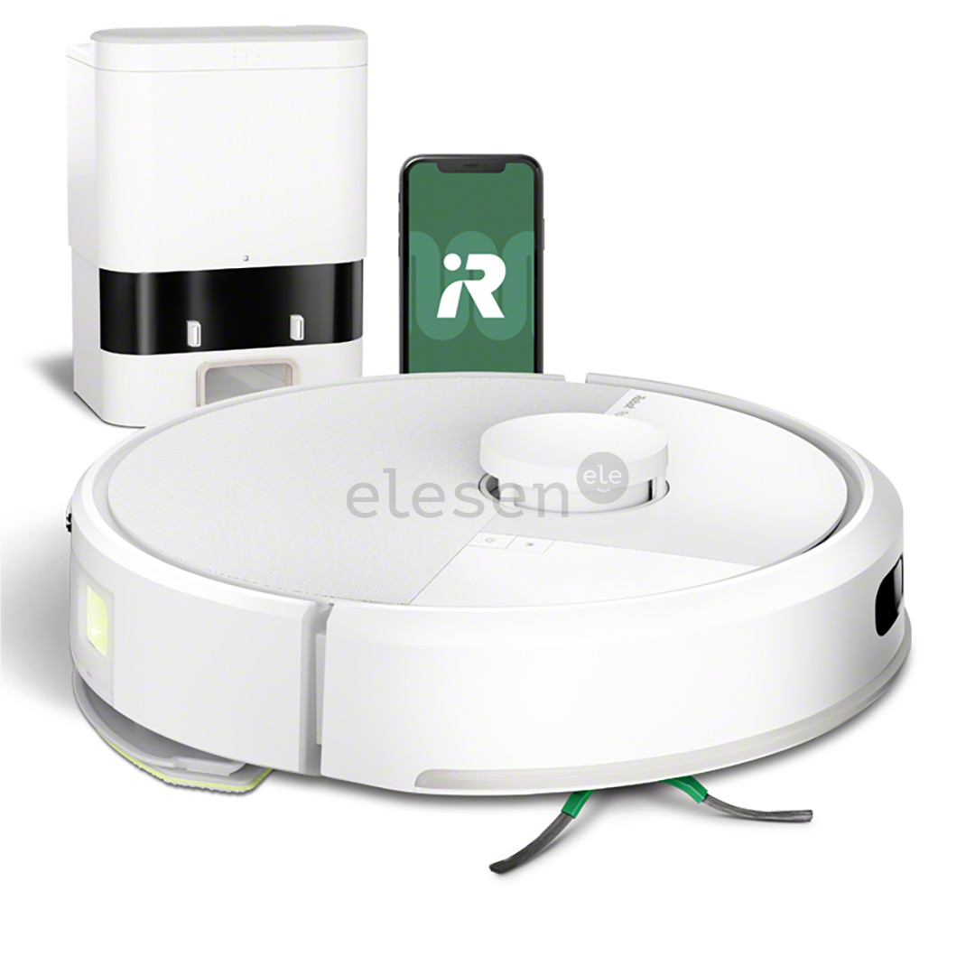 iRobot Roomba® 105 Combo+, Wet & Dry, baltas - Dulkių siurblys robotas